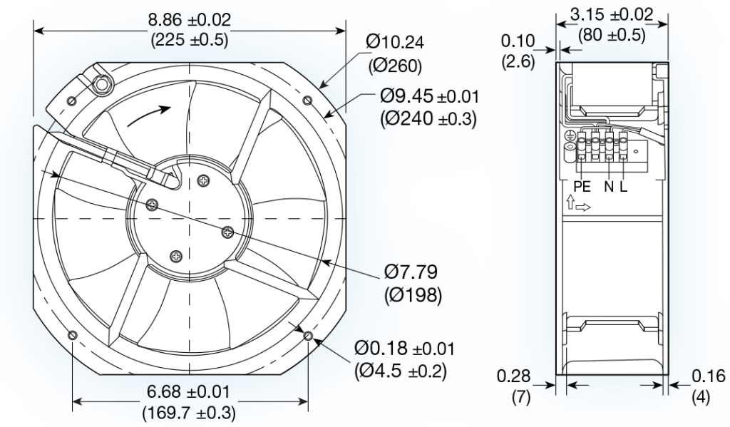 UF200BMB-H2_drawing